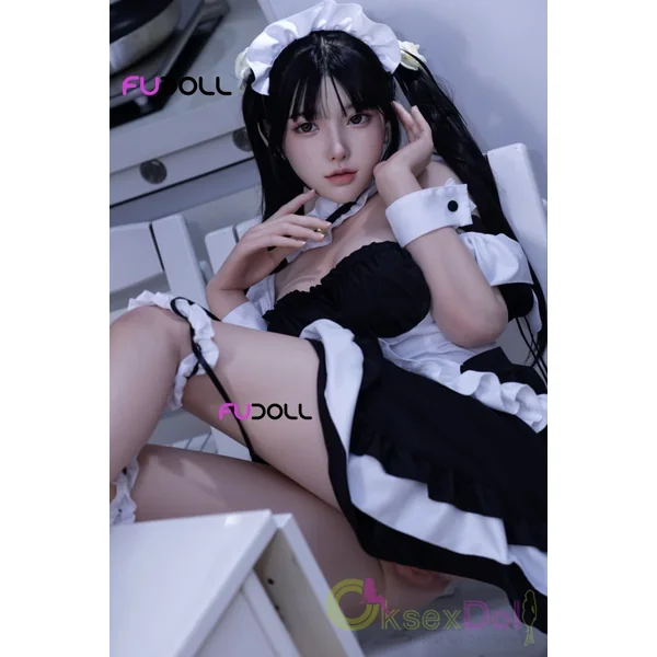 XiaoBei 165cm/5.41ft FU Doll J32 Silicone Big Boobs Real Dolls Virgin Cute Sweet Face Real Doll