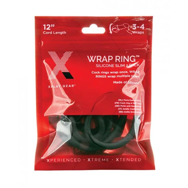 Xplay Silicone 12 Slim Wrap Ring "