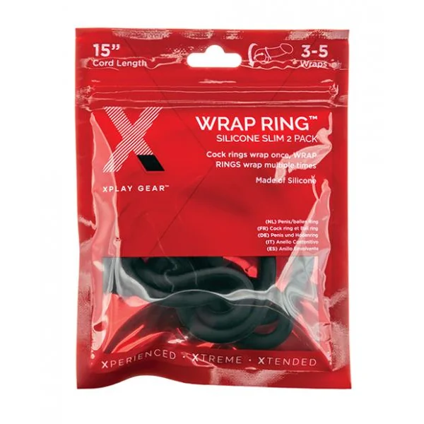 Xplay Silicone 15 Slim Wrap Ring "