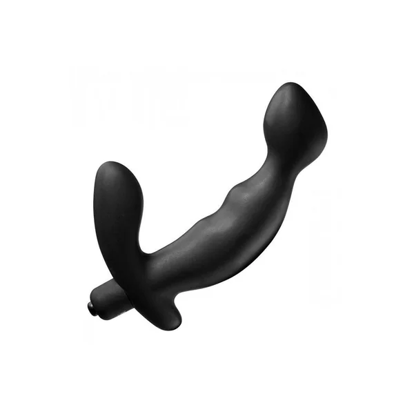 XR Brands - Tom of Finland - Silicone Prostate Vibrator - Black