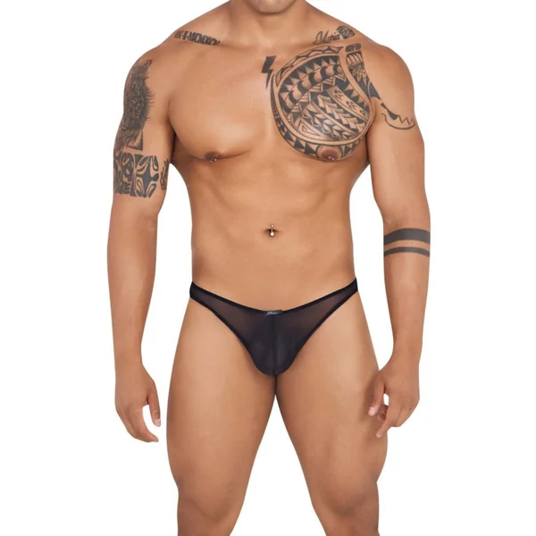 Xtremen 91126 Mesh Thongs Color Black