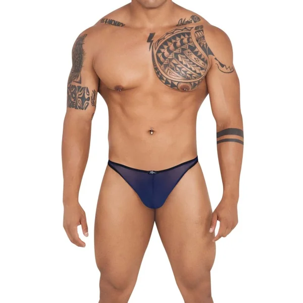 Xtremen 91126 Mesh Thongs Color Dark Blue