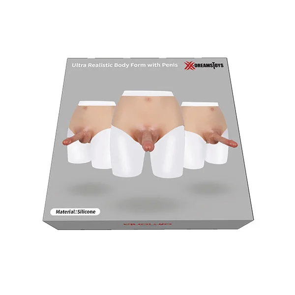 XX-DREAMSTOYS Ultra Realistic Penis Form Large - Ivory