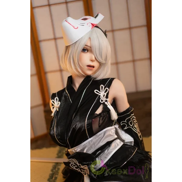 Yorha 2B No24-1 GameLady Doll Silicone 171cm/5.61ft Anime Cool Girl Curvy Fuck Dolls Cosplay ROS Head Sex Dolls