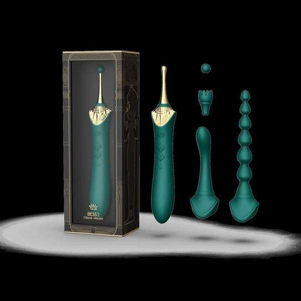ZALO Bess 2 Premium Clitoral Vibrator Green