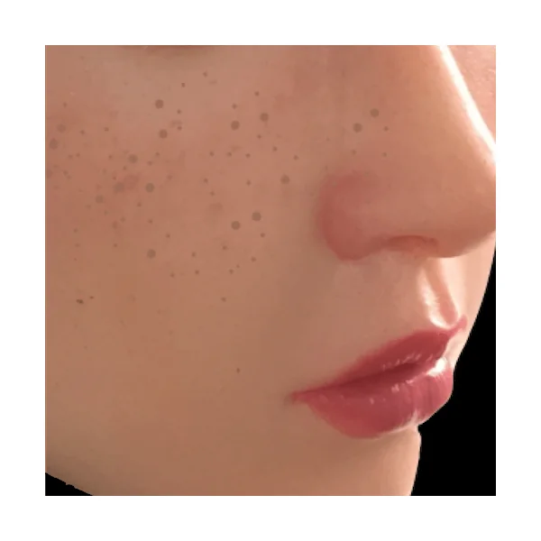 Zelex Custom Option - Freckles Body Paint