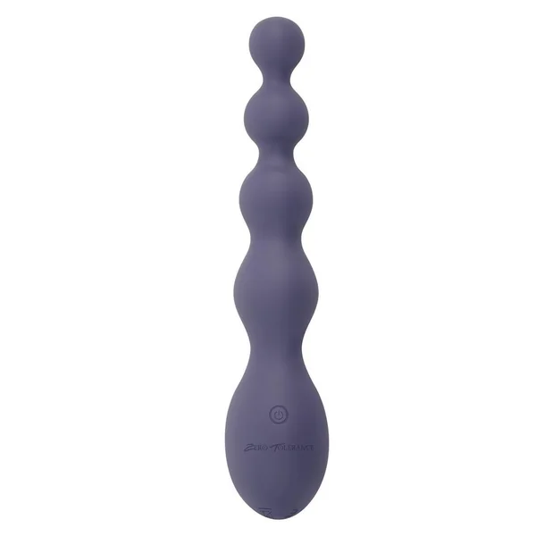 Zero Tolerance Rumpy Bumpy Rechargeable Silicone Anal Beads – Purple