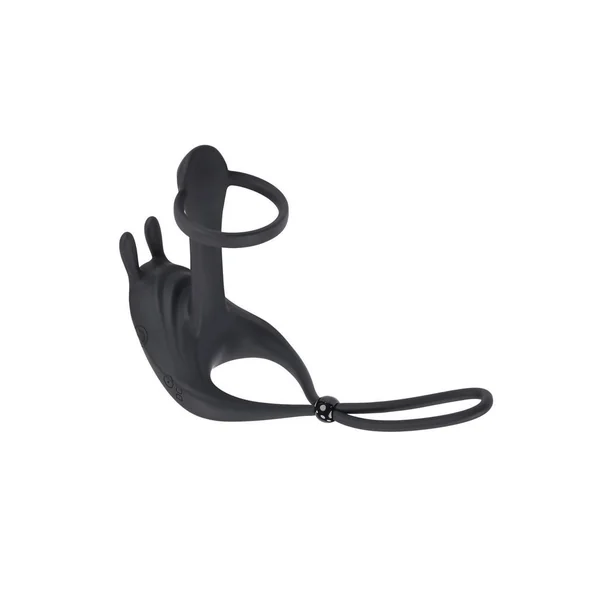 Zero Tolerance Saddle Up Rechargeable Silicone Cock Ring - Black