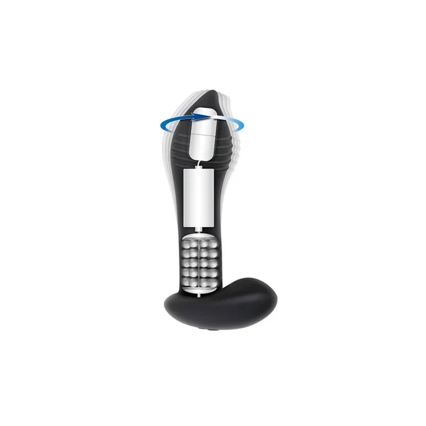 Zero Tolerance - Twisted Rimmer Vibrating Prostate Massager - Black