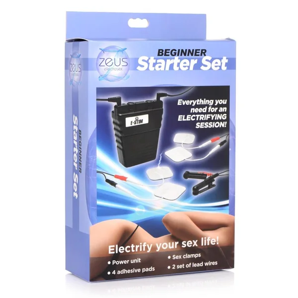 Zeus Beginners Estim Power Unit Kit Black