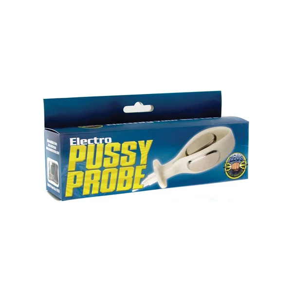 Zeus Electro Probe Vaginal Stimulation White
