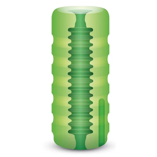 Zolo Original Stroker Squeezable Vibrating Masturbator Stroker Green