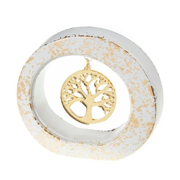 ΣΤΡΟΓΓΥΛΗ ΔΙΑΚΟΣΜΗΤΙΚΗ ΒΑΣΗ ΜΕ ΠΛΕΞΙ ΔΕΝΤΡΟ Κ824