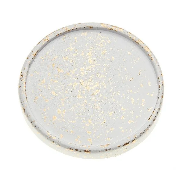 ΣΤΡΟΓΓΥΛΟ ΣΟΥΒΕΡ ΛΕΥΚΟ/ΧΡΥΣΟ Κ813